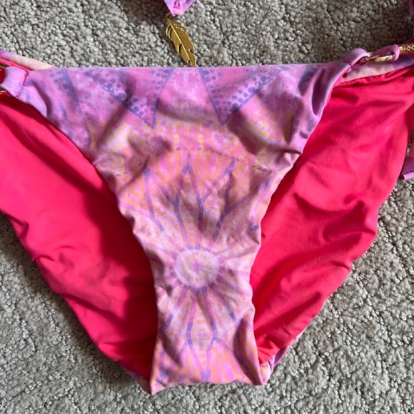 ale by alessandra ambrosio island fire bikini set, small - Picture 7 of 10